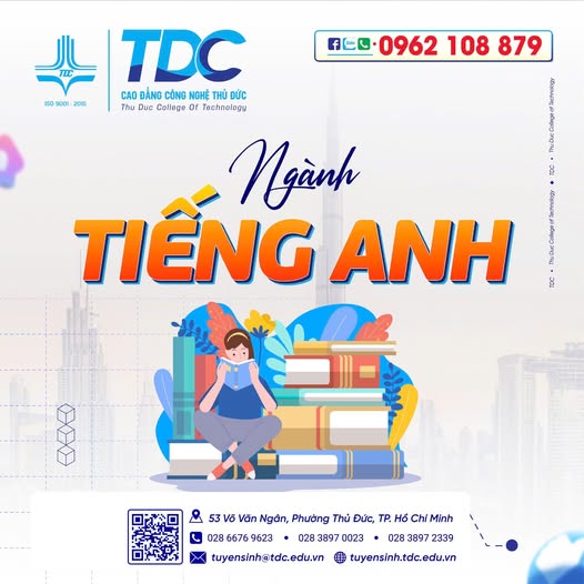 TUYỂN SINH NGÀNH TIẾNG ANH NĂM 2025